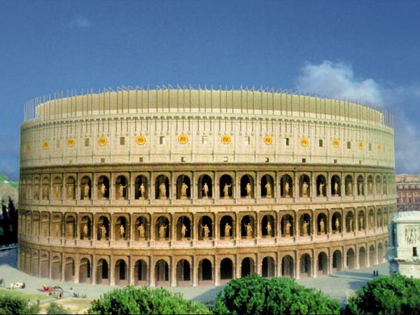4 Set-Romano coliseo Coaster-Roma Italia Flavian anfiteatro Divertido Regalo #8920 
